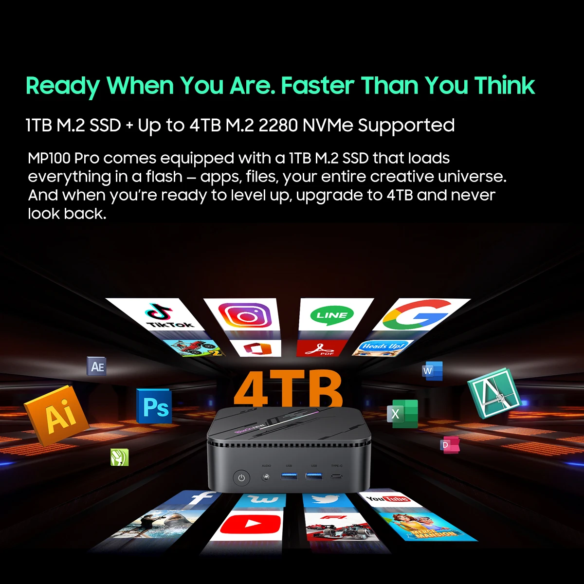 Blackview MINI PC MP100 Pro - Image 4